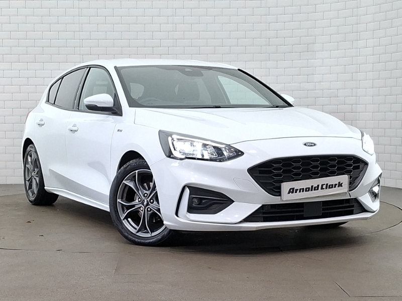Ford Focus 1.0 Ecoboost Hybrid Mhev 125 St-line Edition White