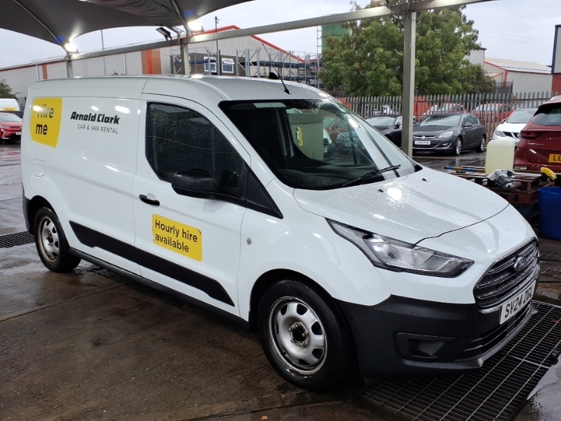 Ford Transit Connect 1.5 Ecoblue 100Ps Leader Van White