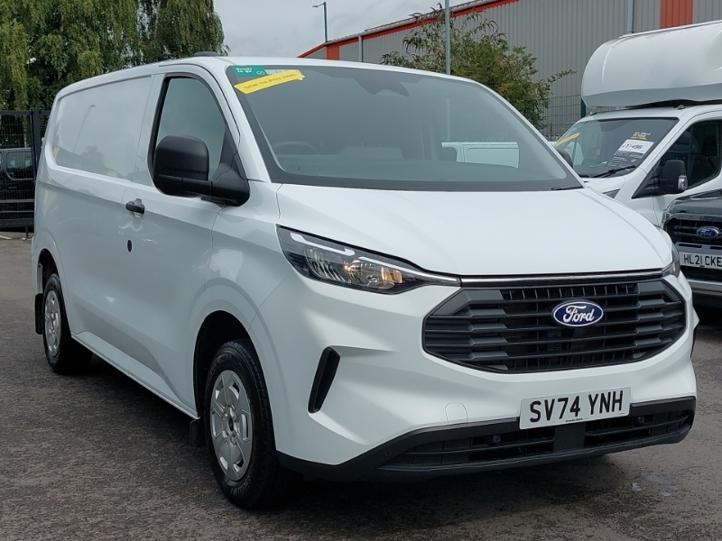 Ford Transit Custom 2.0 Ecoblue 110Ps H1 Van Trend White