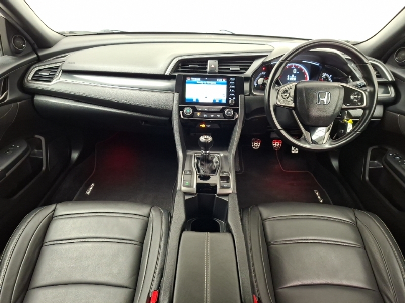 Honda Civic 1.5 Vtec Turbo Sport White #3