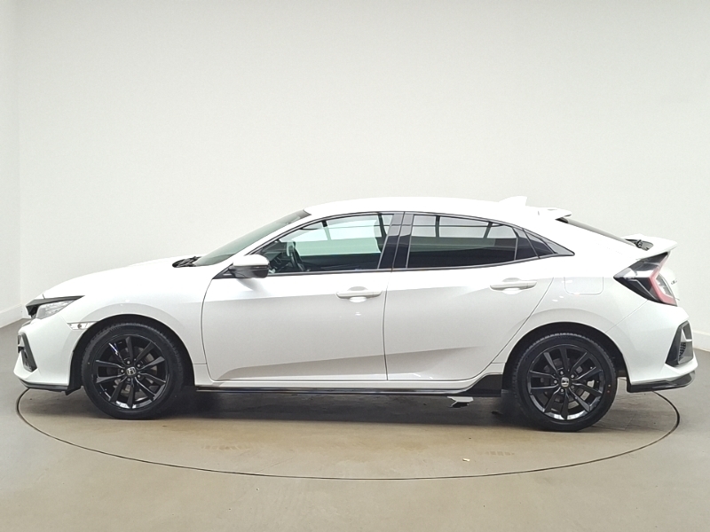 Honda Civic 1.5 Vtec Turbo Sport White #4