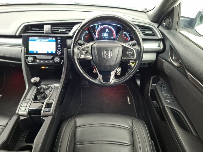 Honda Civic 1.0 Vtec Turbo Se Black #8