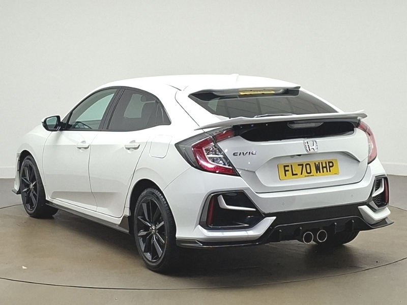 Honda Civic 1.5 Vtec Turbo Sport White #2