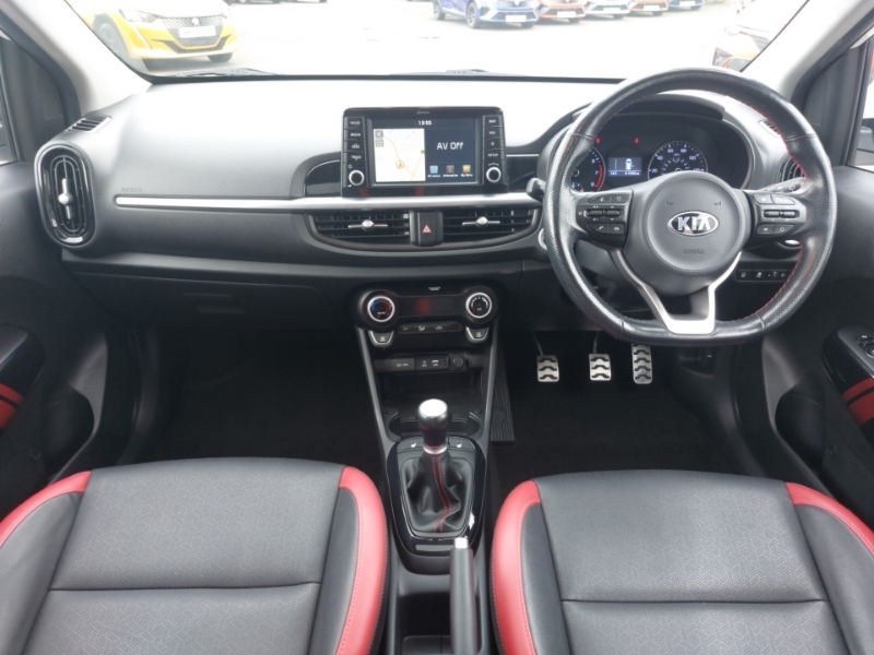 Kia Picanto 1.25 Gt-line S White #3