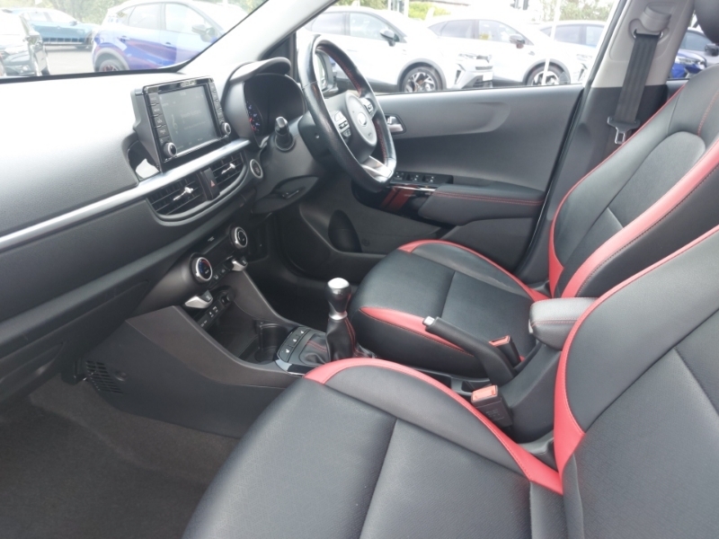 Kia Picanto 1.25 Gt-line S White #5