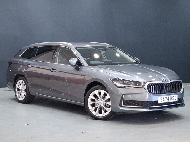 Skoda Superb Estate Blue #7