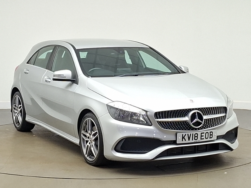 Mercedes-Benz A Class A180d Amg Line Silver