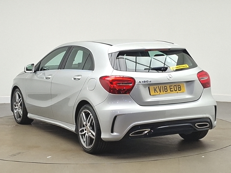 Mercedes-Benz A Class A180d Amg Line Silver #2