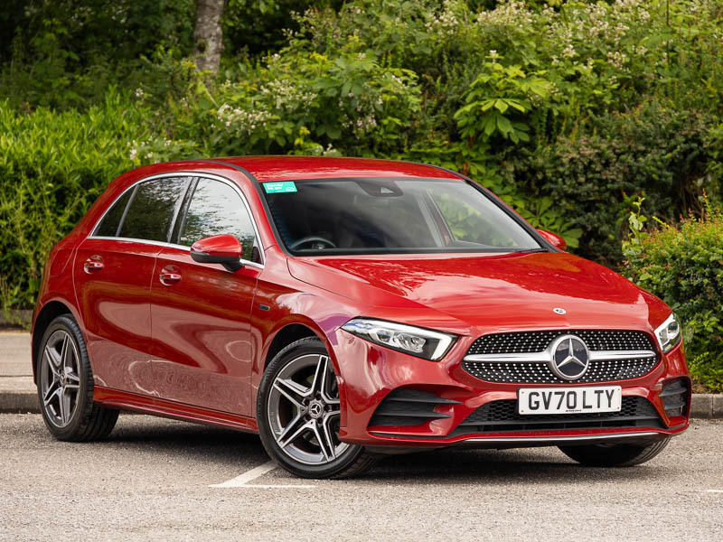 Mercedes-Benz A Class A250e Amg Line Red