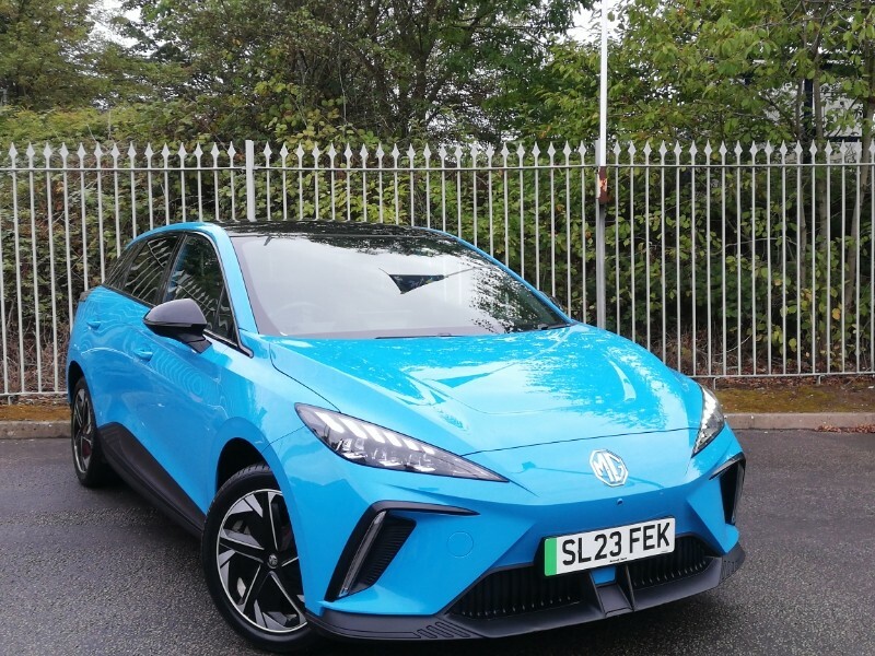 MG MG4 150Kw Trophy Ev Long Range 64Kwh Blue