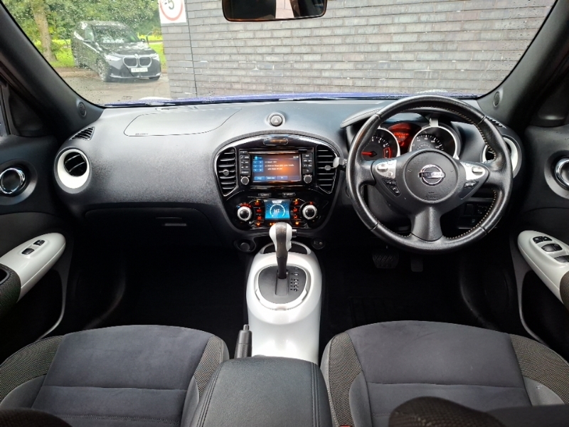 Nissan Juke 1.6 N-connecta Xtronic Blue #3