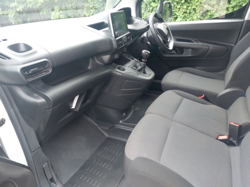 Peugeot Partner 1000 1.5 Bluehdi 100 Professional Prem Van 6 Spd White #5