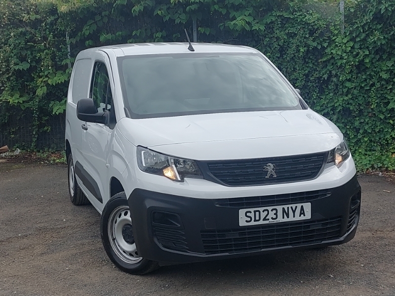 Peugeot Partner 1000 1.5 Bluehdi 100 Professional Prem Van 6 Spd White
