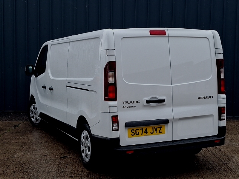 Renault Trafic Ll30 Blue Dci 130 Advance Safety Van White #2