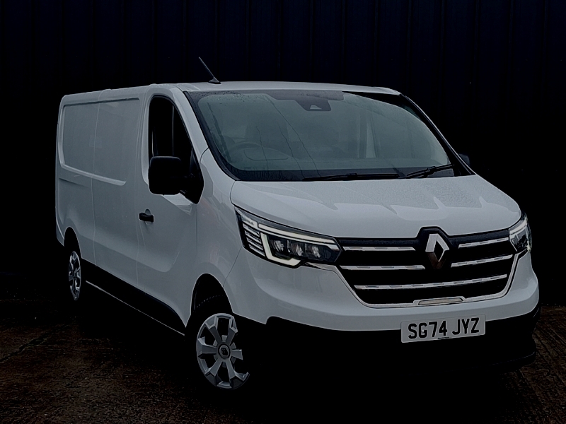 Renault Trafic Ll30 Blue Dci 130 Advance Safety Van White