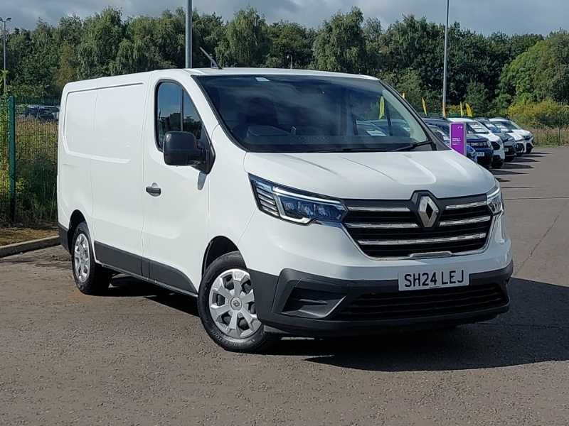 Renault Trafic Sl30 Blue Dci 130 Advance Van White