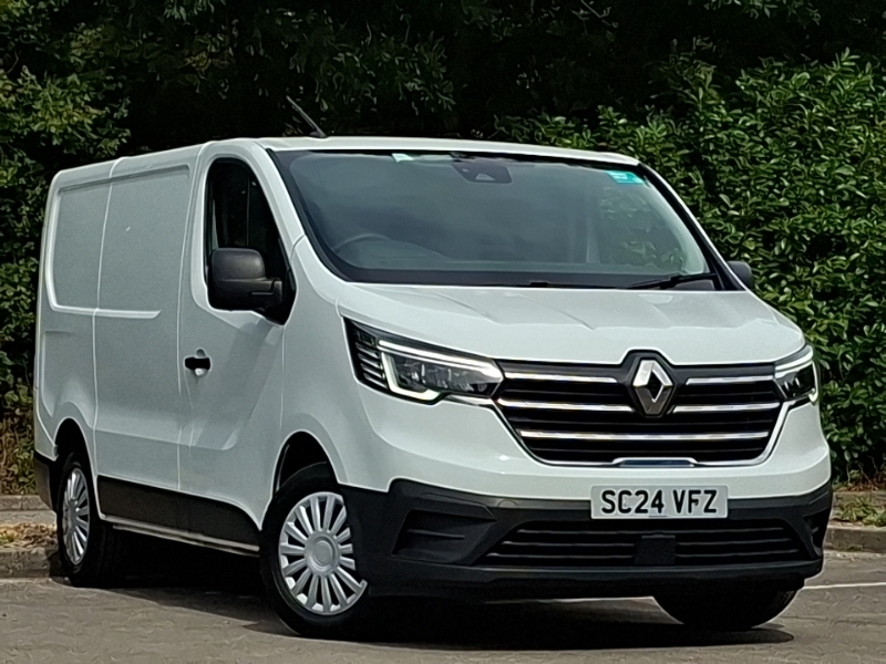 Renault Trafic Sl30 Blue Dci 130 Advance Safety Van White