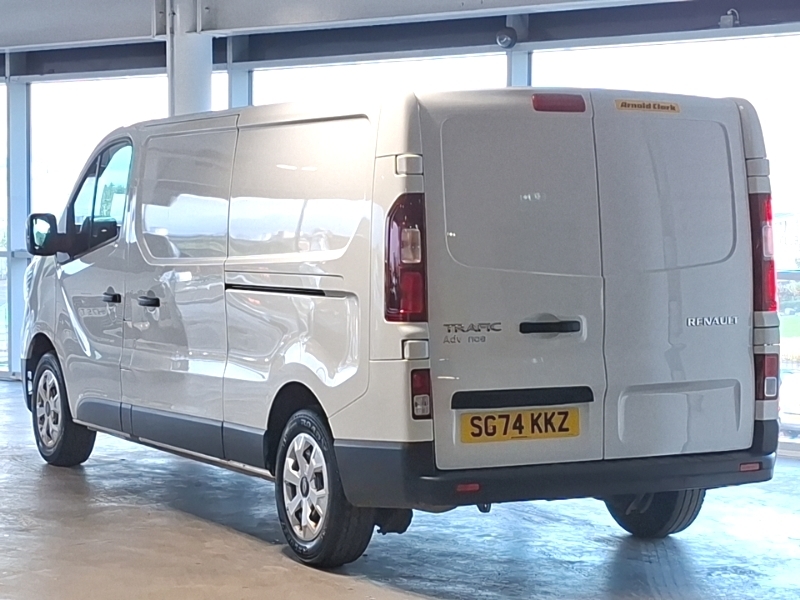 Renault Trafic Ll30 Blue Dci 130 Advance Safety Van White #2