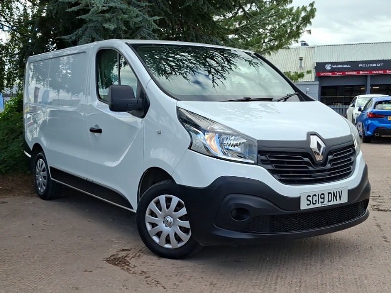 Renault Trafic Sl27 Dci 120 Business Van White