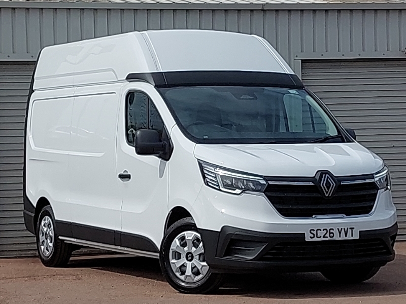Renault Trafic Lh30 Blue Dci 150 High Roof Advance Safety Van White