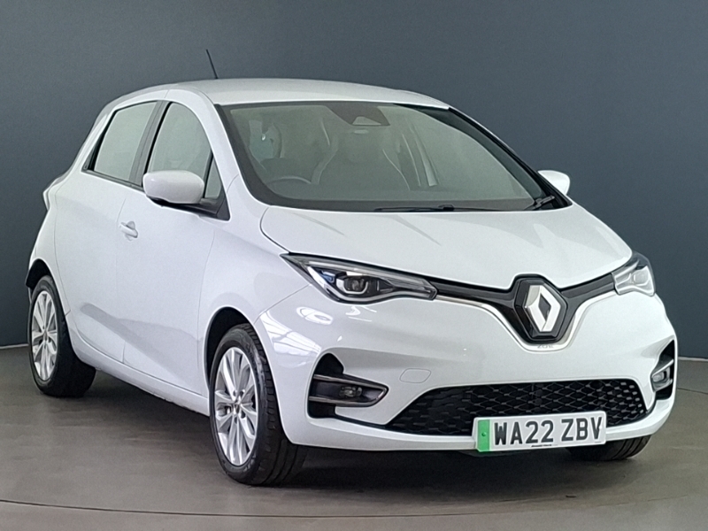 Renault Zoe 80Kw Iconic R110 50Kwh Rapid Charge White