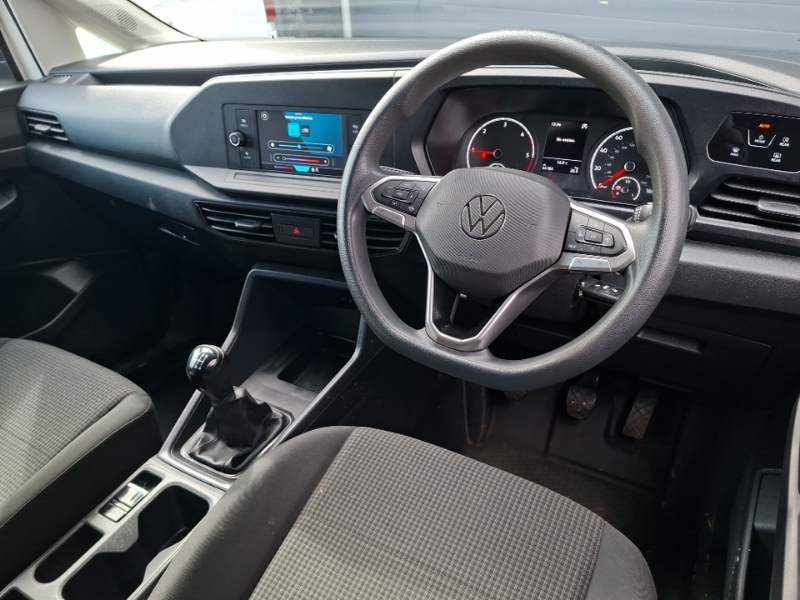 Volkswagen Caddy 2.0 Tdi 102Ps Commerce Van White #3