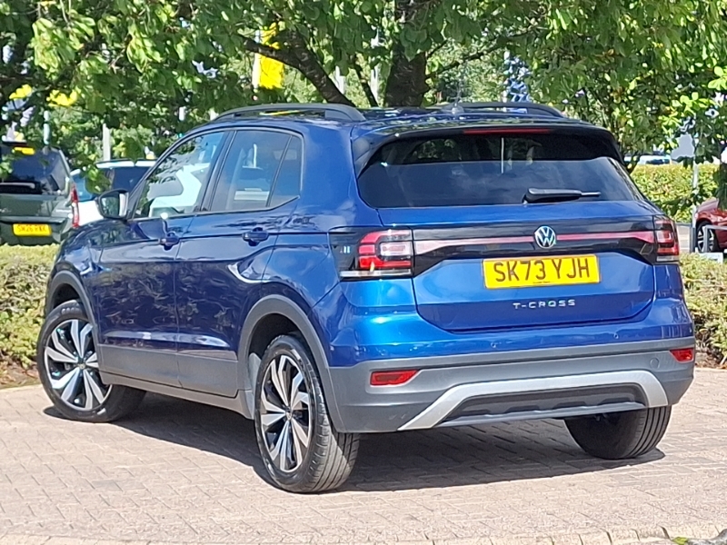 Volkswagen T-Cross 1.0 Tsi Black Edition Blue #2
