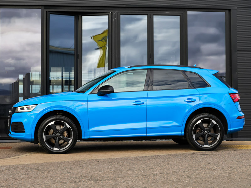 Audi Q5 40 Tdi Quattro Black Edition S Tronic Blue #4