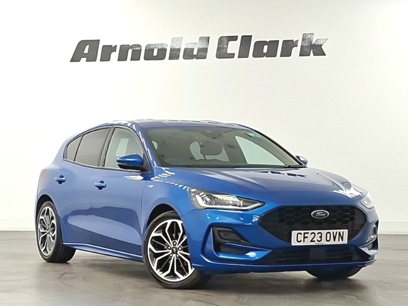 Ford Focus 1.0 Ecoboost Hybrid Mhev St-line X Blue