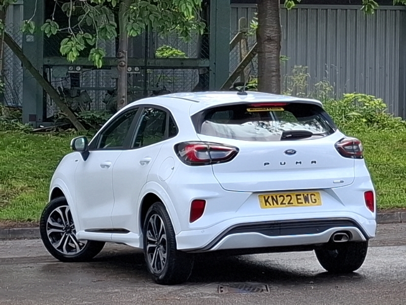 Ford Puma 1.0 Ecoboost Hybrid Mhev St-line White #2