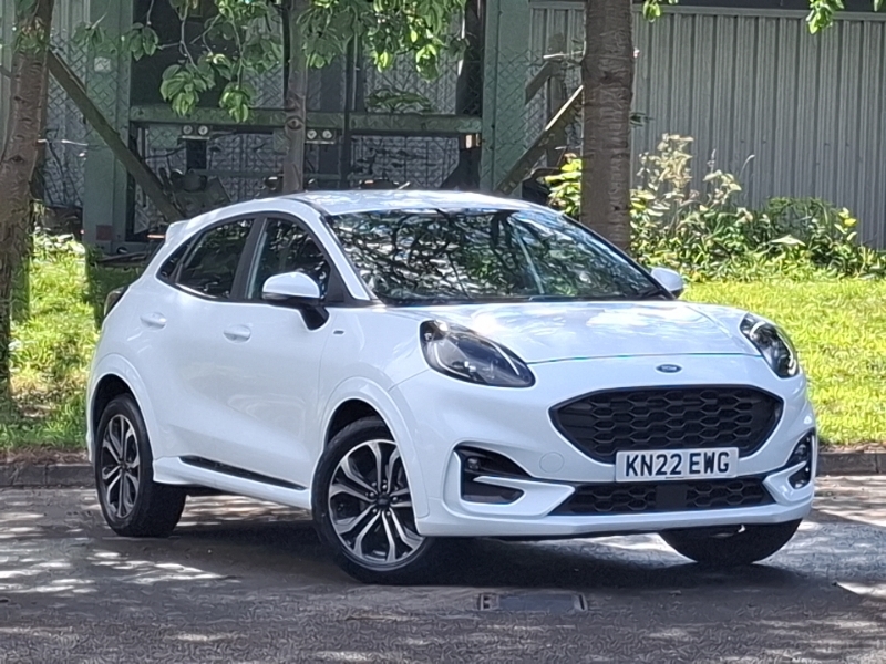 Ford Puma 1.0 Ecoboost Hybrid Mhev St-line White