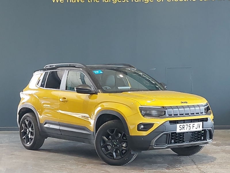 Jeep Avenger 1.2 E-awd E-hybrid Overland Dct Yellow