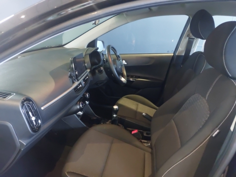 Kia Picanto 1.0 3 4 Seats GD23UWK Black #5