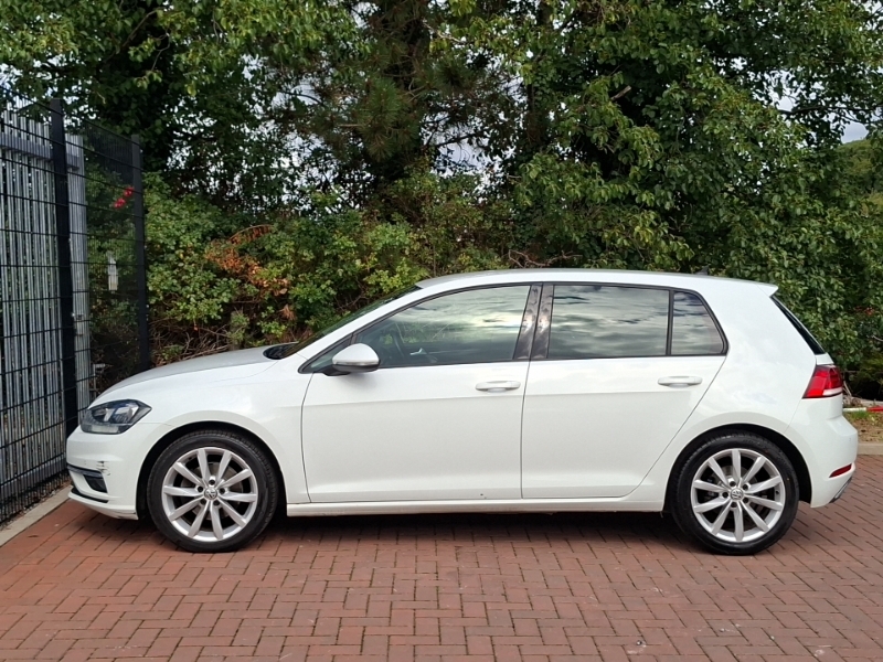 Volkswagen Golf 2.0 Tdi Gt White #4