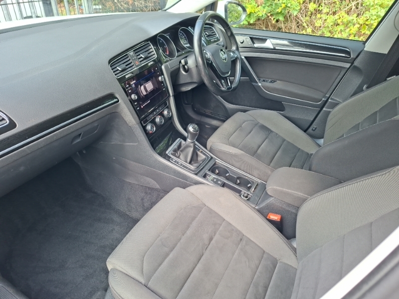 Volkswagen Golf 2.0 Tdi Gt White #5