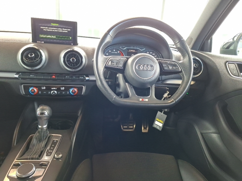Audi A3 Saloon 30 1.6 Tdi 116 S Line S Tronic Black #8