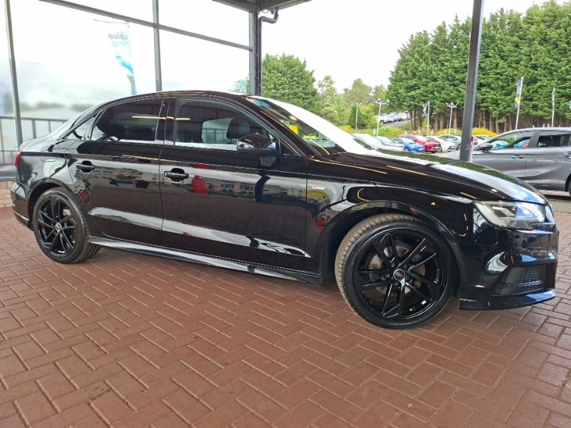 Audi A3 Saloon 30 1.6 Tdi 116 S Line S Tronic Black #7