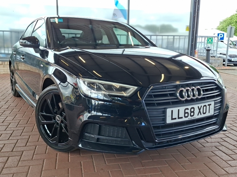 Audi A3 Saloon 30 1.6 Tdi 116 S Line S Tronic Black #1