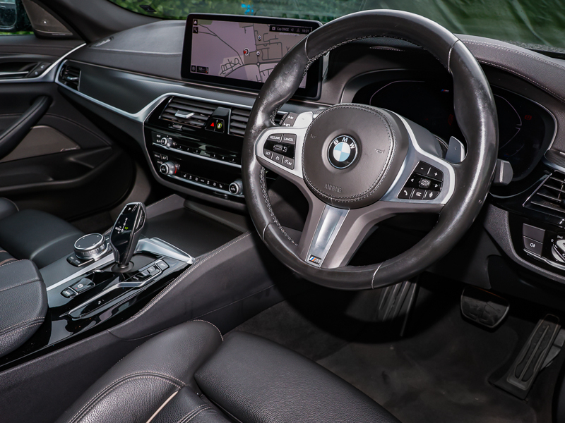 BMW 5 Series 530D Xdrive Mht M Sport Techpro Pack Black #6