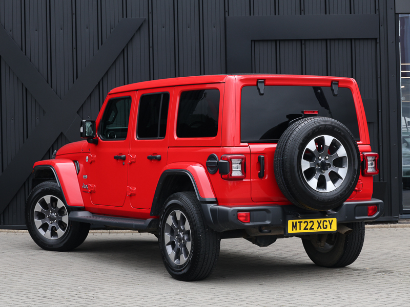 Jeep Wrangler 2.0 Gme Overland Red #2