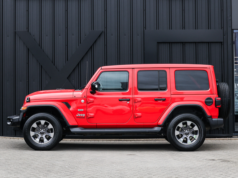 Jeep Wrangler 2.0 Gme Overland Red #5