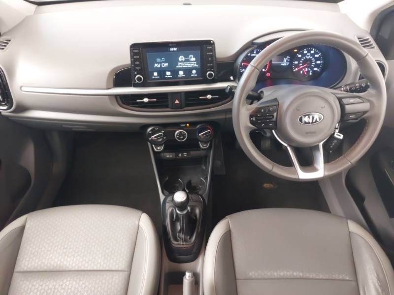 Kia Picanto 1.0 1 Hatchback White #3
