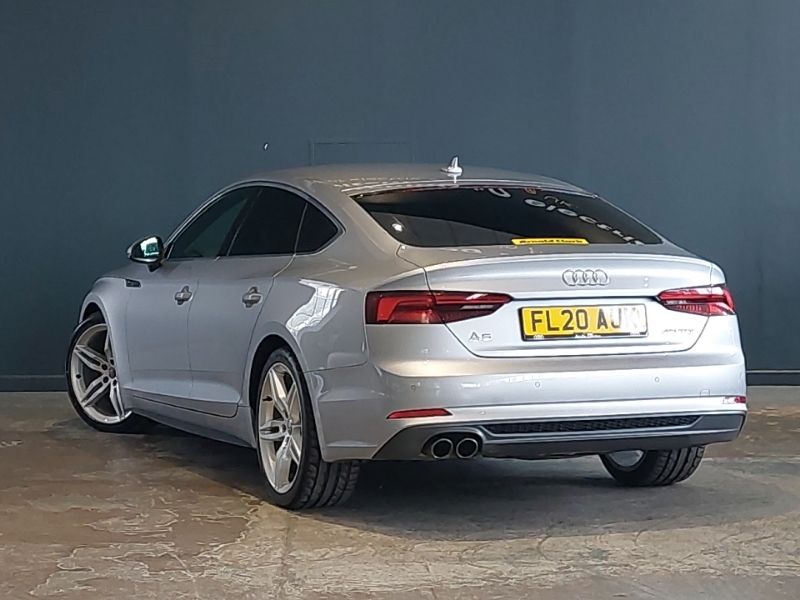 Audi A5 40 Tdi S Line S Tronic Tech Pack Silver #2