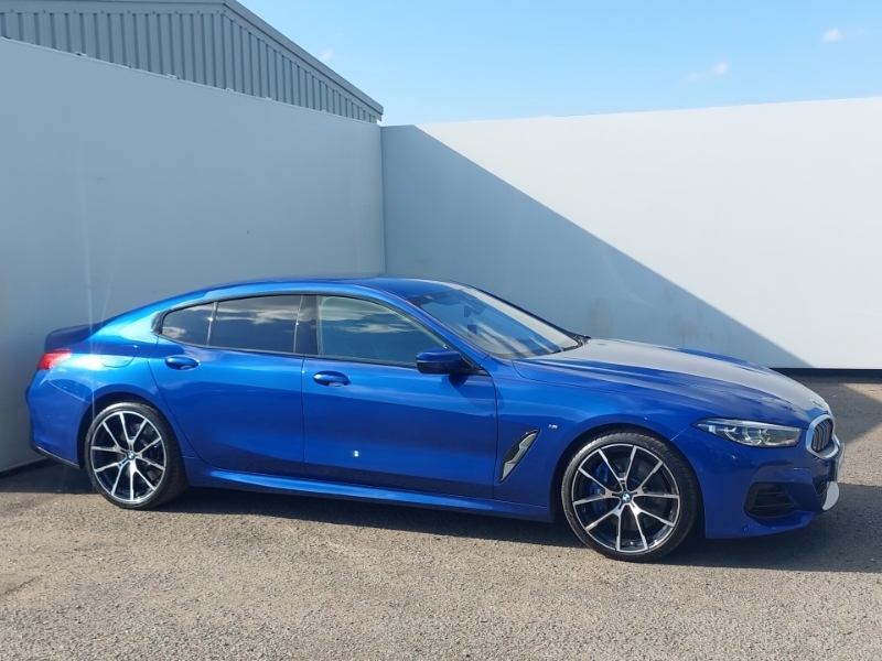 BMW 8 Series 840I M Sport Blue #3