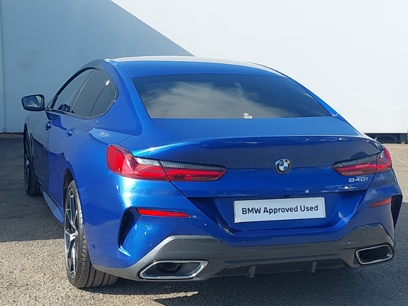 BMW 8 Series 840I M Sport Blue #2