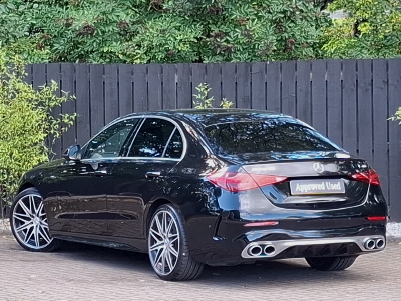 Mercedes-Benz C Class C Class C300e Amg Line Premium Plus 9G-tronic White #2