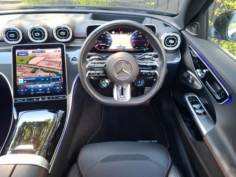 Mercedes-Benz C Class C Class C300e Amg Line Premium Plus 9G-tronic White #8