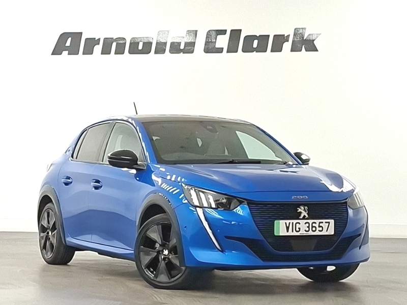 Peugeot e-208 100Kw Gt Premium 50Kwh Blue