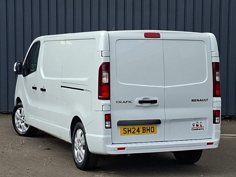 Renault Trafic Ll30 Blue Dci 130 Extra Safety Van White #2