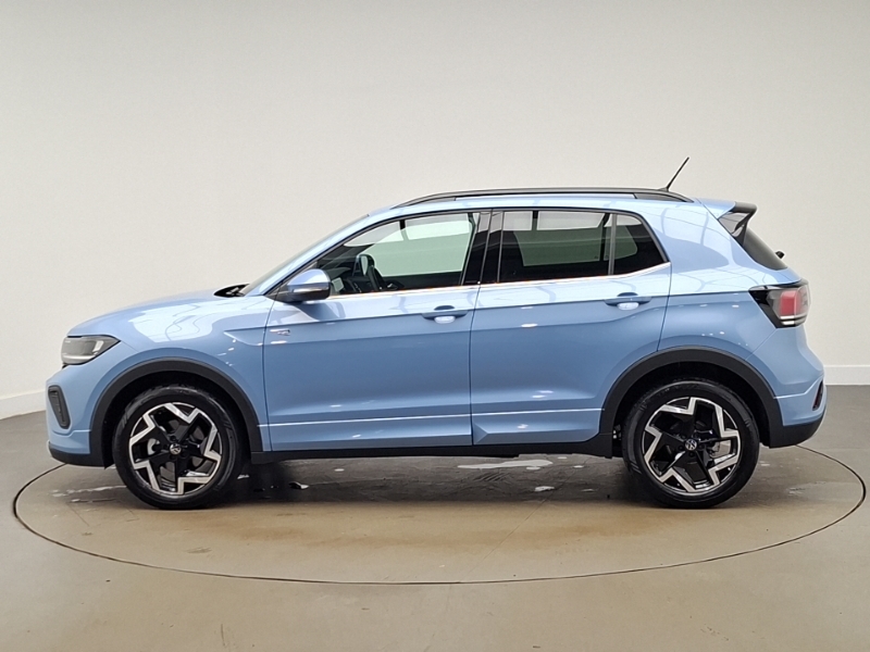 Volkswagen T-Cross 1.5 Tsi R-line Dsg Blue #4